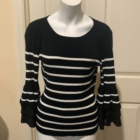 White House Black Market Sweaters - White House Black market large bell sleeve sweater